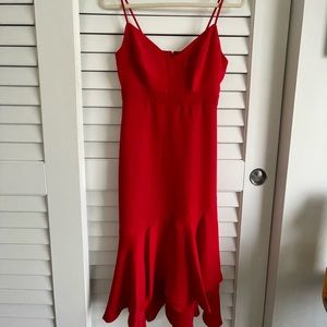 Red Dress by Banana Republic
